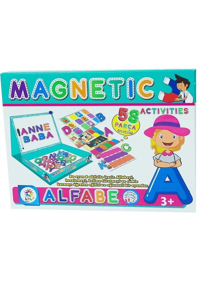Alfabe Aktivite Manyetik Oyuncaklar