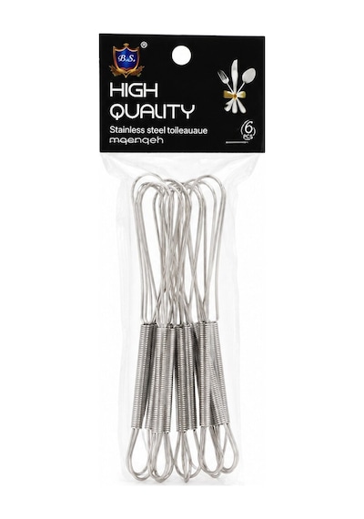 Hıgh Quality Yakut-10712 Çırpıcı Mini 13cm 6 Adet Metal Diğer