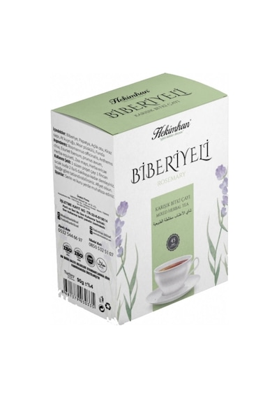 Biberiyeli Karışık Çay Doğal 45'li Süzen Poşet