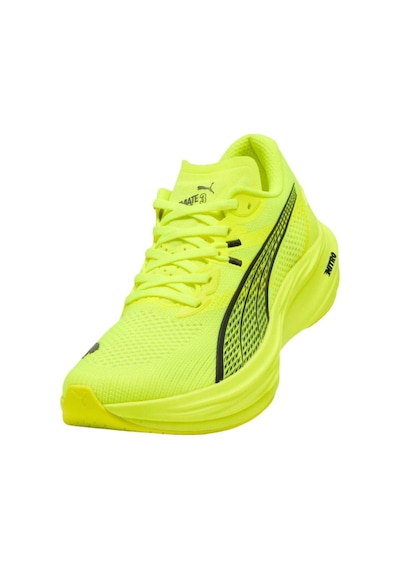 Puma Puma Deviate Nitro 3 Erkek Sarı Yol Koşusu Ayakkabısı 7773 Sarı