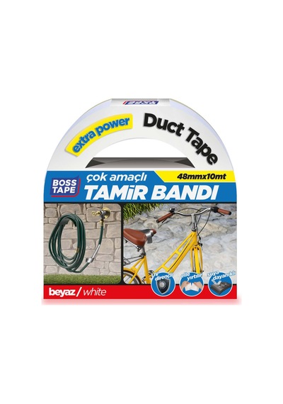 Duct Tape Tamir Bandı Beyaz - 48Mmx10Mt