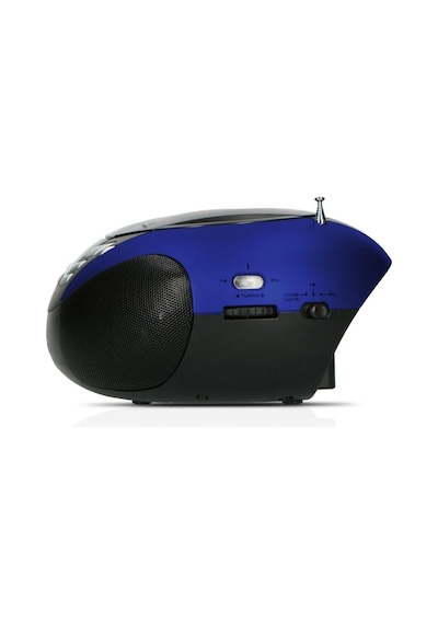 Lenco Scd-37 Usb Mavi - Taşınabilir Fm Radyo Cd'si Ve Usb Oynatıcı - Mavi