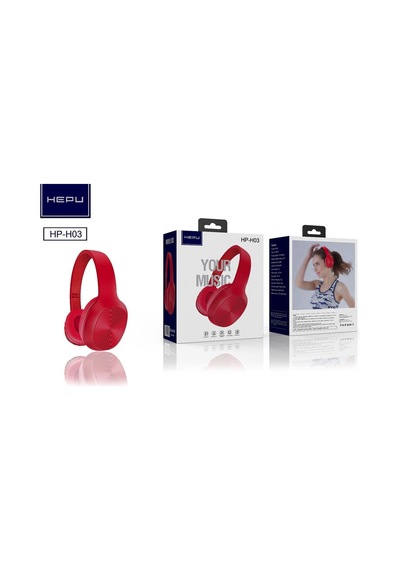 Hepu HP-H03 Kulak Üstü Kablosuz Bluetooth Kulaklık