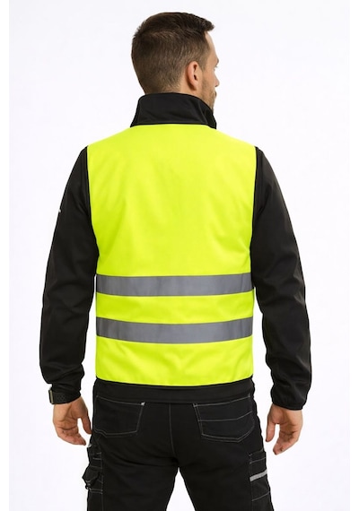 Reflektörlü Uyarı/ikaz Yeleği 10 Adet Yüksek Görünürlük, Firmanıza Özel Logo & İsimli Baskılı