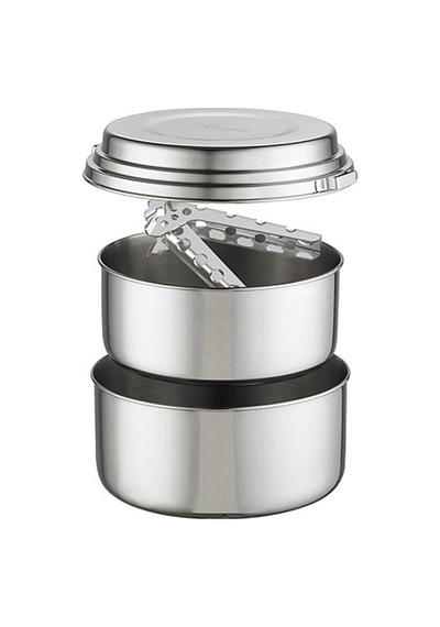 Msr Alpine 2 Pot Set Yemek Seti Gümüş Gümüş Çok Renkli