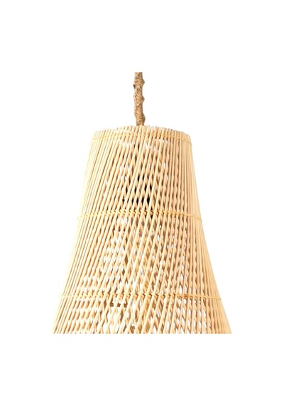 Bambu Lena Saçaklı Saman Sarısı