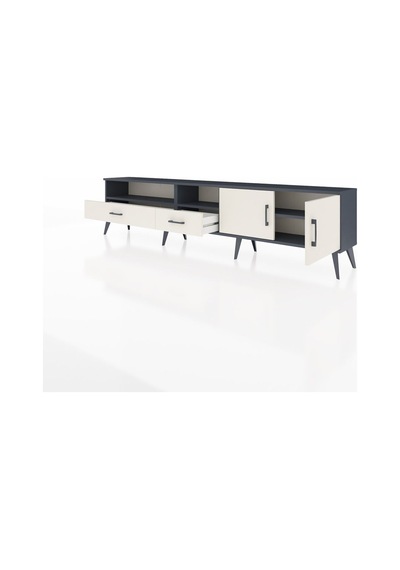 Arges Tv Ünitesi 3 Raflı 2 Çekmeceli 2 Kapaklı 220x30x51 Antrasit-aytaşı Aytası/aytası - Antrasıt Arges Tv Ünitesi 3 Raflı 2 Çekmeceli 2 Kapaklı 220x30x51 Antrasit-aytaşı Aytası/aytası - Antrasıt