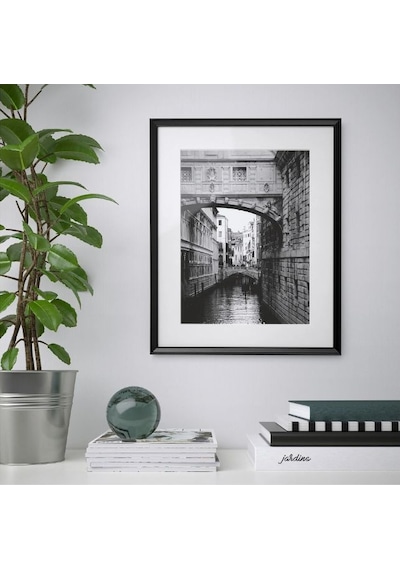 Ikea Knoppang Fotoğraf Çerçevesi 40 X 50 Cm Siyah