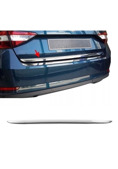 Skoda Superb Krom Bagaj Alt Çıta 2015 Ve Üzeri P.çelik