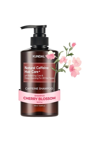 Kafein İçeren Dökülme Karşıtı Bakım Şampuanı Caffeine Scalp Shampoo 500ml Cherry Blossom