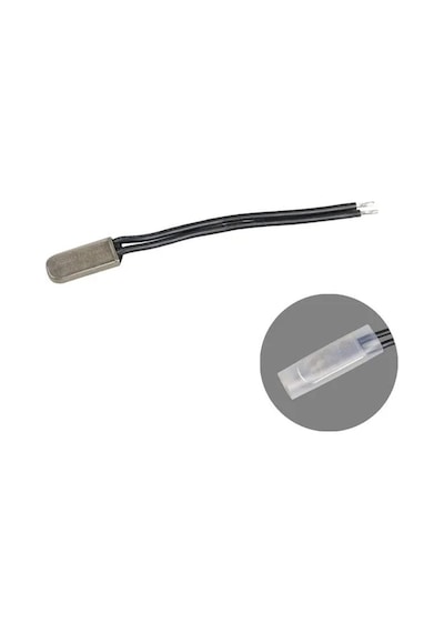 120 C 5a Kablolu Metal Gövdeli Termik Sigorta Thermal Fuse