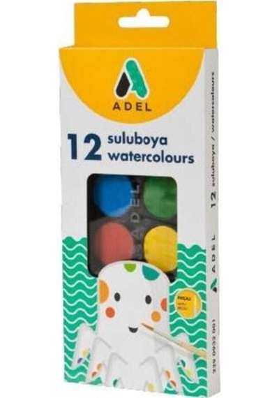 Suluboya 24 Mm 12 Renk Beyaz
