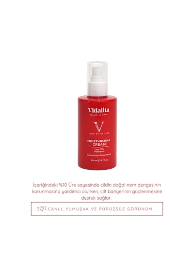 Vidalita Beauty & Care %10 Ürea + Panthenol Moustirizing Nemlendirici Vücut Krem Yoğun Nem Ve Bariyer Onarımı 200 Ml