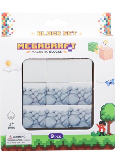 Megacraft 9 Parça Karlı Taş Blok