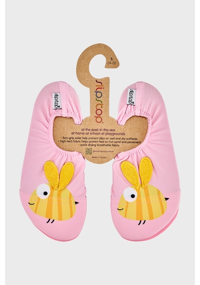 Slipstop Bee Desenli Kaydırmaz Taban Havuz Ve Deniz Ayakkabısı Kız Çocuk Deniz Ayakkabısı Ss2616000001 Pembe Slipstop Bee Desenli Kaydırmaz Taban Havuz Ve Deniz Ayakkabısı Kız Çocuk Deniz Ayakkabısı Ss2616000001 Pembe