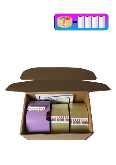 Tuybox Lila 3 Bant 360 Yaprak. Koli Bandı Ile Tüy Toplar. Tüy Toplama Rulosu Yerine. Lila