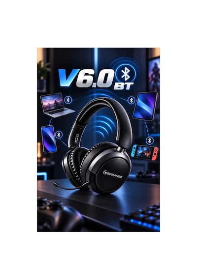 Sprange Sr-e2 3ın1 Gaming & Karaoke Kablosuz Kulaklık