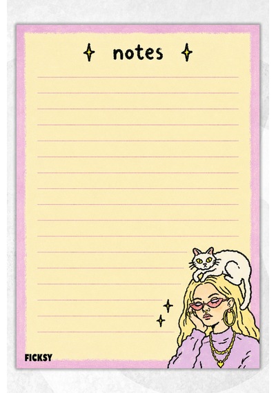 A5 Bloknot Çizgili Defter - 50 Yaprak - Memopad - Notepad - Not Defteri - Not Kağıdı - 3815 Çok Renkli