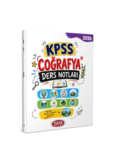 Data Kpss Coğrafya Ders Notları Data Yayınları