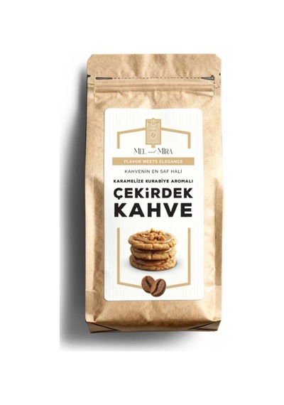 Caramelized Cookie Bean Coffee 200g, Karamelize Kurabiye Aromalı Çekirdek Kahve Çekirdek Kahve