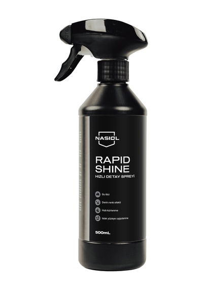 Nasiol Rapidshine Araçlar İçin Hızlı Nano Detailer Spreyi 500 Ml, Kolay Uygulama, 6 Ay Dayanım Sku: Mırstkd715aa9265