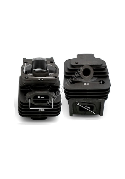Hsgl Motorlu Tırpan Silindir Piston Komple Takım Cg-Bg520