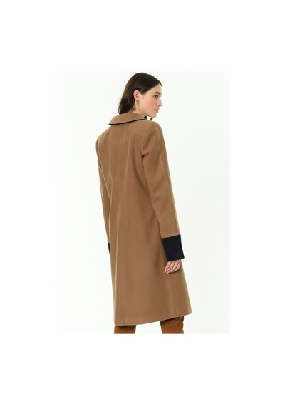 Z6640 Dewberry Bayan Palto-Camel