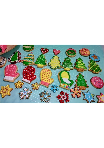 Perfection Chef 5'li Sıvı Su Bazlı Likit Gıda Boyası Pembe Sarı Kırmızı Mavi Yeşil 5 X 30 Gr .