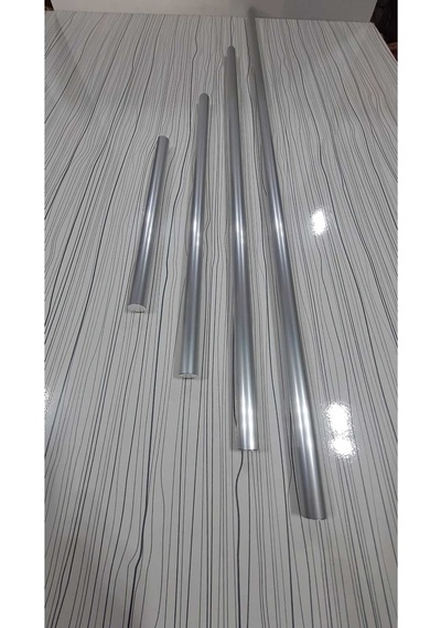 Akpen Alüminyum Oklava Seti 4 Lü Alüminyum Tapalı 29-49-74-99 Cm Metal Hamur Açma Diğer
