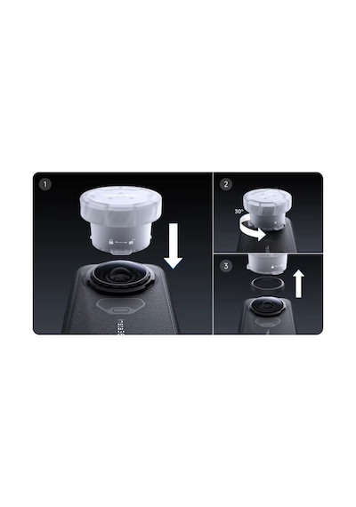 Insta360 X6 Lens Kit Replacement Lens Şeffaf