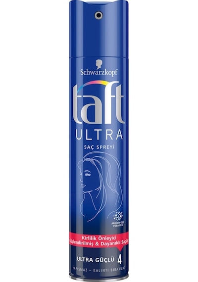 Taft Ultra Güçlü Saç Spreyi 5 x 250 ML