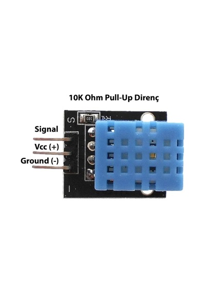 Dht11 Sıcaklık Isı Ve Nem Sensörü Dijital Ky-015