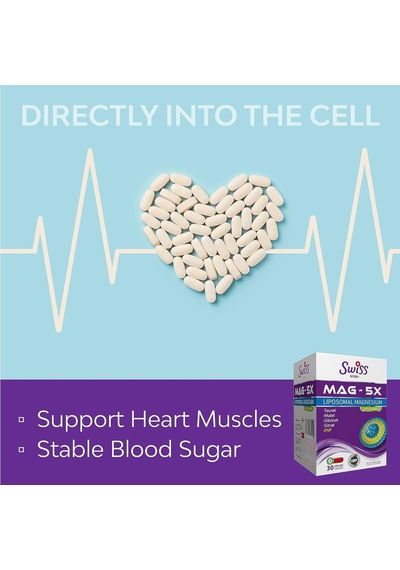Mag - 5x Magnezyum 450 Mg 30 Vegan Kapsül