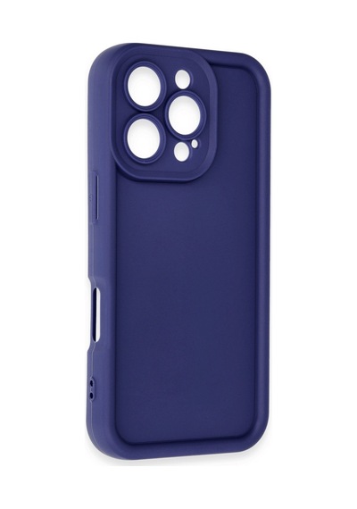 Apple iPhone Uyumlu  16 Pro Kılıf Viera Silikon -  Lacivert