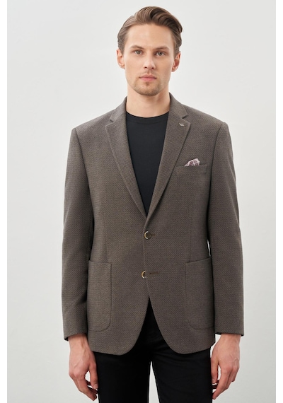İmza Koyu Bej Desenli Örme Mono Yaka Tam Astar Esnek 6 Drop Comfort Fit Casual Ceket 1002245163 Koyu Bej İmza Koyu Bej Desenli Örme Mono Yaka Tam Astar Esnek 6 Drop Comfort Fit Casual Ceket 1002245163 Koyu Bej