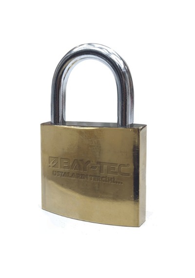 Bay-tec Asma Kilit Sarı 32 MM 3'lü