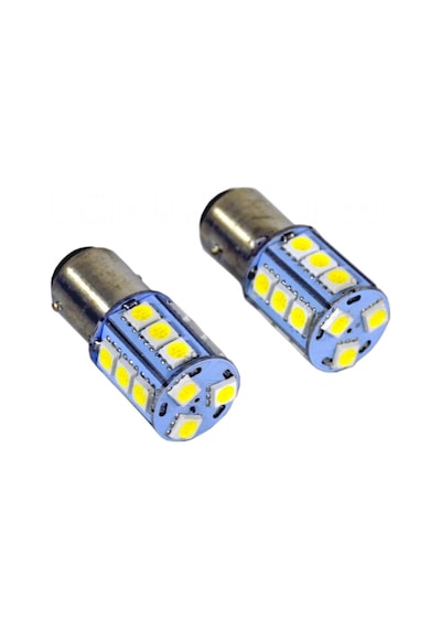 Oto Ampul 12v 1016 18 Smd Led Stop Sinyal Ampulü 2li Set Beyaz Br0403030 1 Adet
