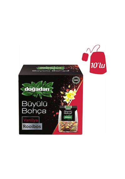 Doğadan Büyülü Bohça Rooıbos- Vanilyalı 10'lu