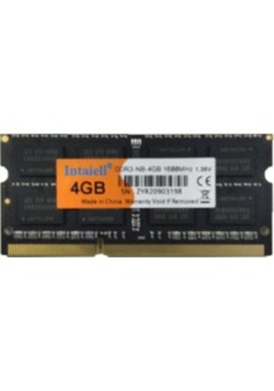 İntaiell 4 Gb Ddr3 Pc3 1600mhz Sorunsuz Ram