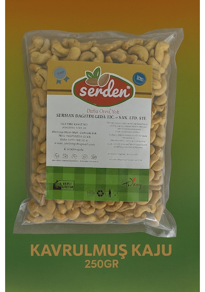Kavrulmuş İri Kaju 250 G