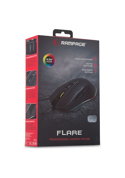 Rampage SMX-R51 FLARE Profesyonel Mouse