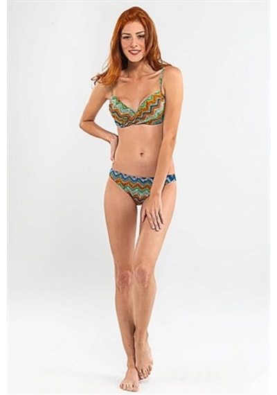 Blackspade Çıkartılabilir Destekli Bikini Takımı Çok Renkli