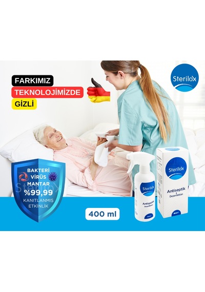 Sterilox Antiseptik & Dezenfektan 400 ML