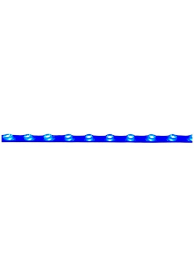 12v 100cm 18ledli 27w Mercekli Led Bar Çubuk Led 30derece Lensli İp65 Mavi