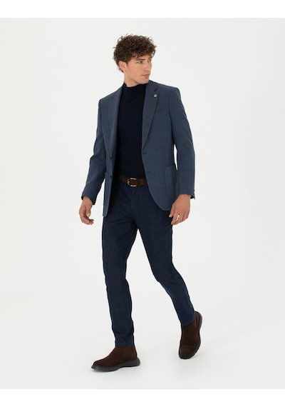 Pierre Cardin Erkek Lacivert Pantolon Kanvas-chino 50278461-vr033 Lacivert
