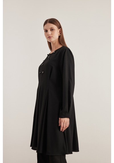 Aker 24aw15760112 Büyük Beden Tunik 24aw15760112 002 Siyah Siyah