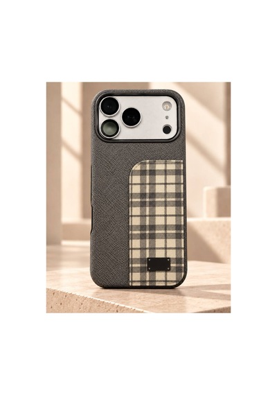 Royal Check İphone 17 Pro Max Ve 18 Pro Max Uyumlu Premium Deri Dokulu Ekose Desenli Lüks Telefon Kılıfı Metal Plaka Detaylı Titanium Grey - 936023552 Titanium Grey Royal Check İphone 17 Pro Max Ve 18 Pro Max Uyumlu Premium Deri Dokulu Ekose Desenli Lüks Telefon Kılıfı Metal Plaka Detaylı Titanium Grey - 936023552 Titanium Grey