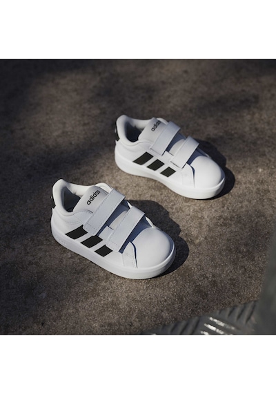 Adidas Grand Court 3.0 Cf Çocuk Beyaz Sneaker Ayakkabı Hp3534