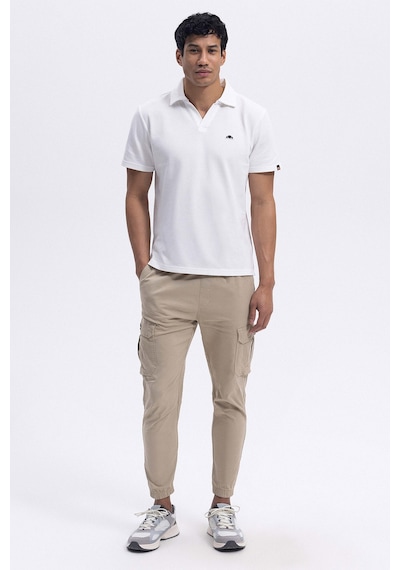 Ellesse Erkek Polo Yaka T Shirt Em146-1-of Beyaz Beyaz
