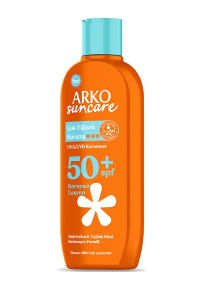 Sun Care Spf50+ Güneş Koruyucu Losyon Yüksek Uva & Uvb Koruması, 200 Ml